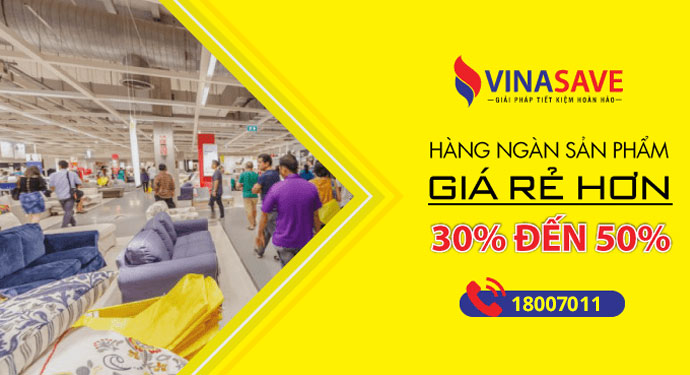 Thanh lý sản phẩm giá rẻ 30% đến 50%