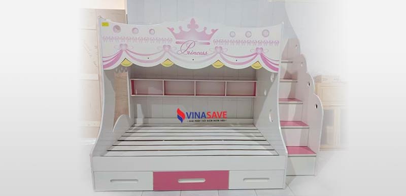 Những mẫu giường ngủ cực đẹp dành cho bé gái