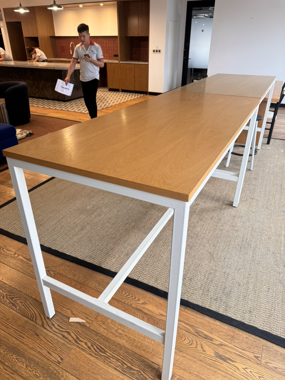 Bàn họp bar cũ SP021122