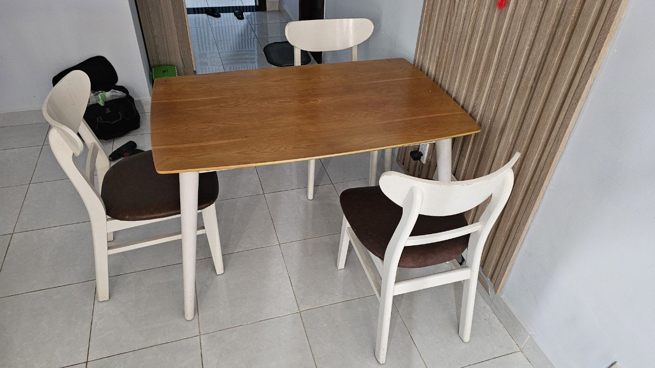 Bộ bàn ăn cũ  SP020530