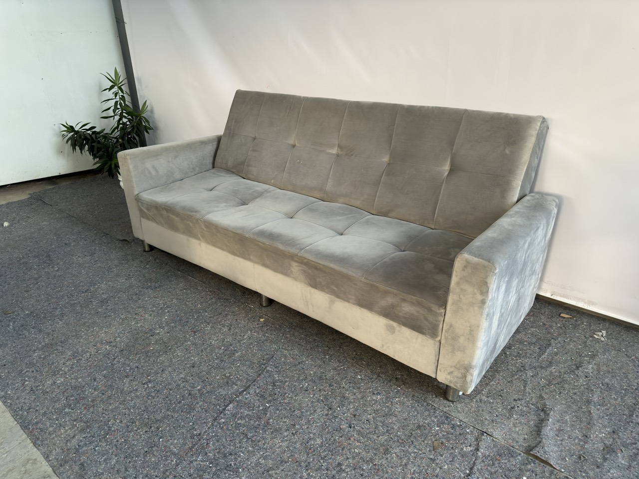 Sofa bed 220x88x40/90 cũ - SP020351