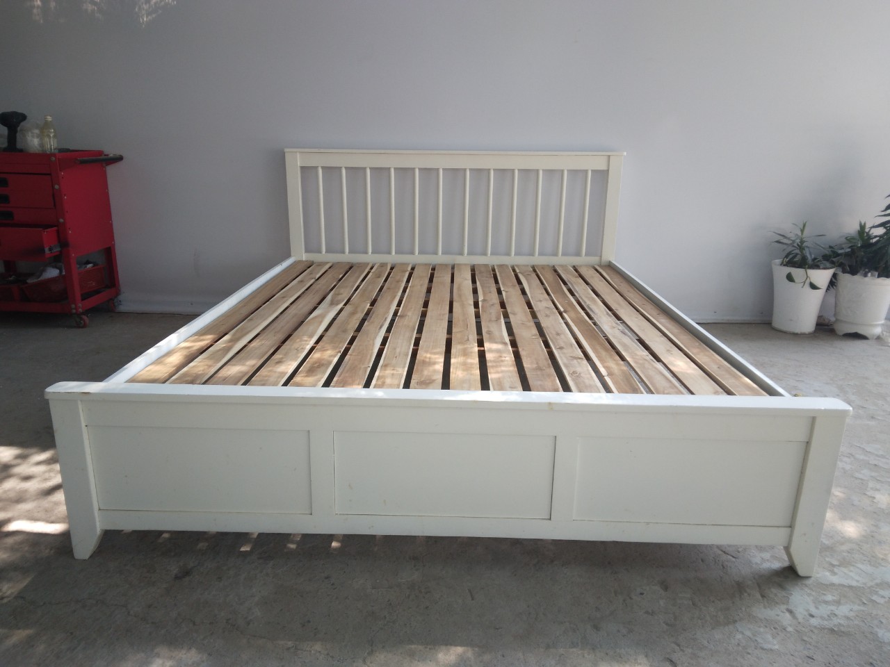 Giường  gỗ cũ  SP020537