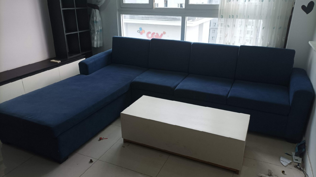 Bộ sofa L cũ SP017887