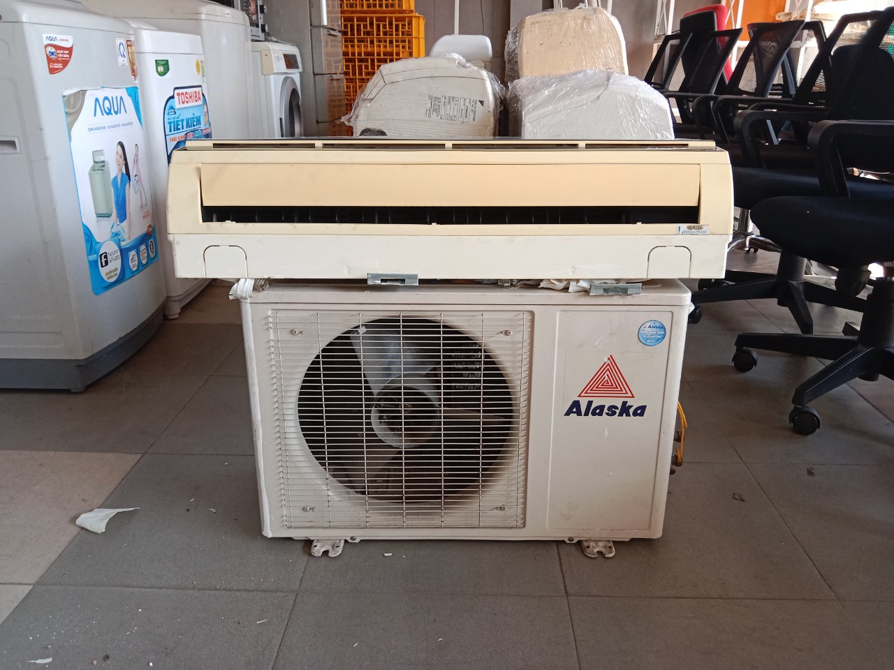 Máy lạnh Alaska 1.0HP AC-9WE4 cũ SP018061.4