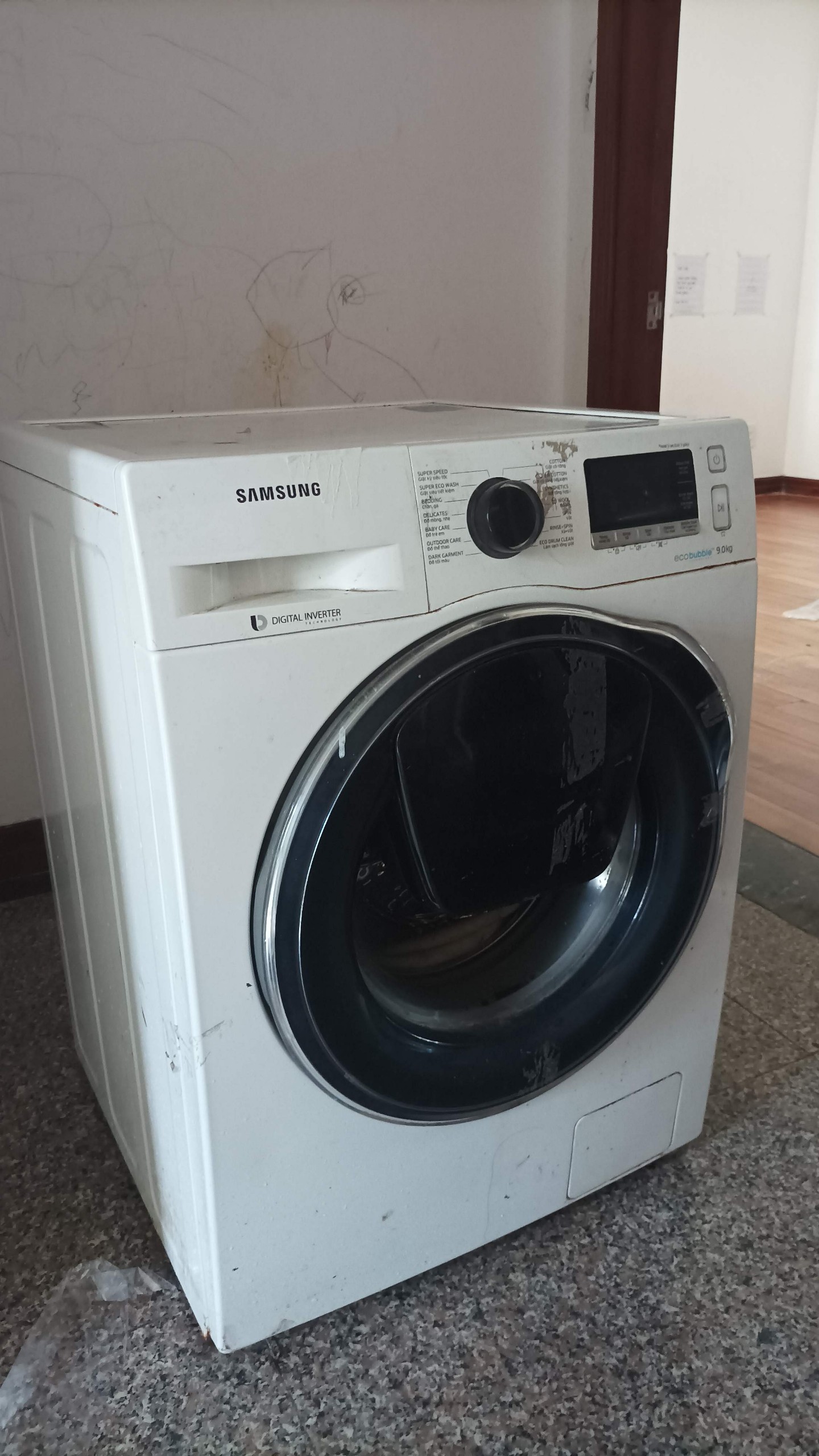 Máy giặt Samsung 9.0 Kg WW90K6410QW cũ SP018060