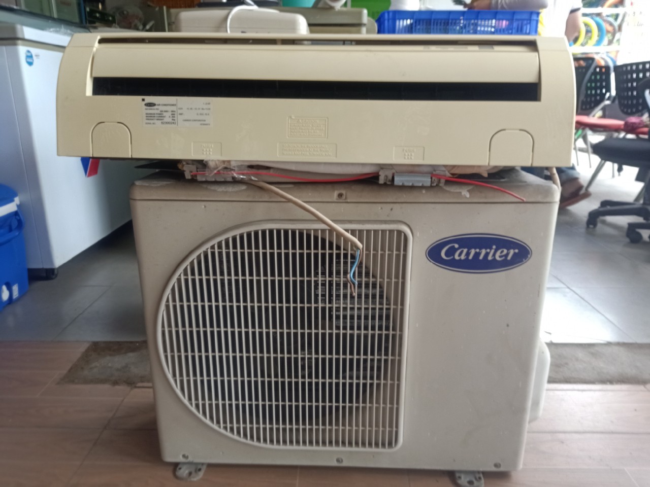 Máy lạnh Carrier 1.0HP 42KCE0009718 cũ SP018234